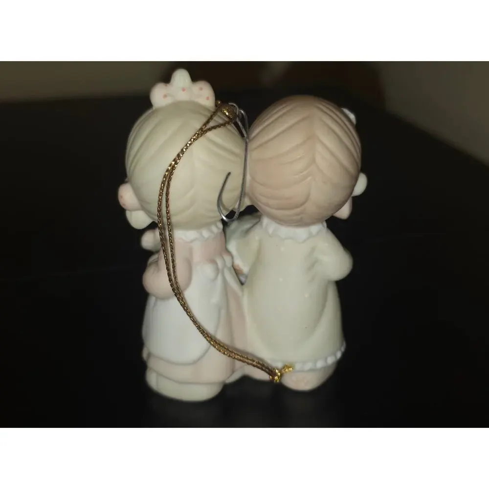 Precious Moments To My Forever Friend Ornament Enesco 113956 Porcelain With Box